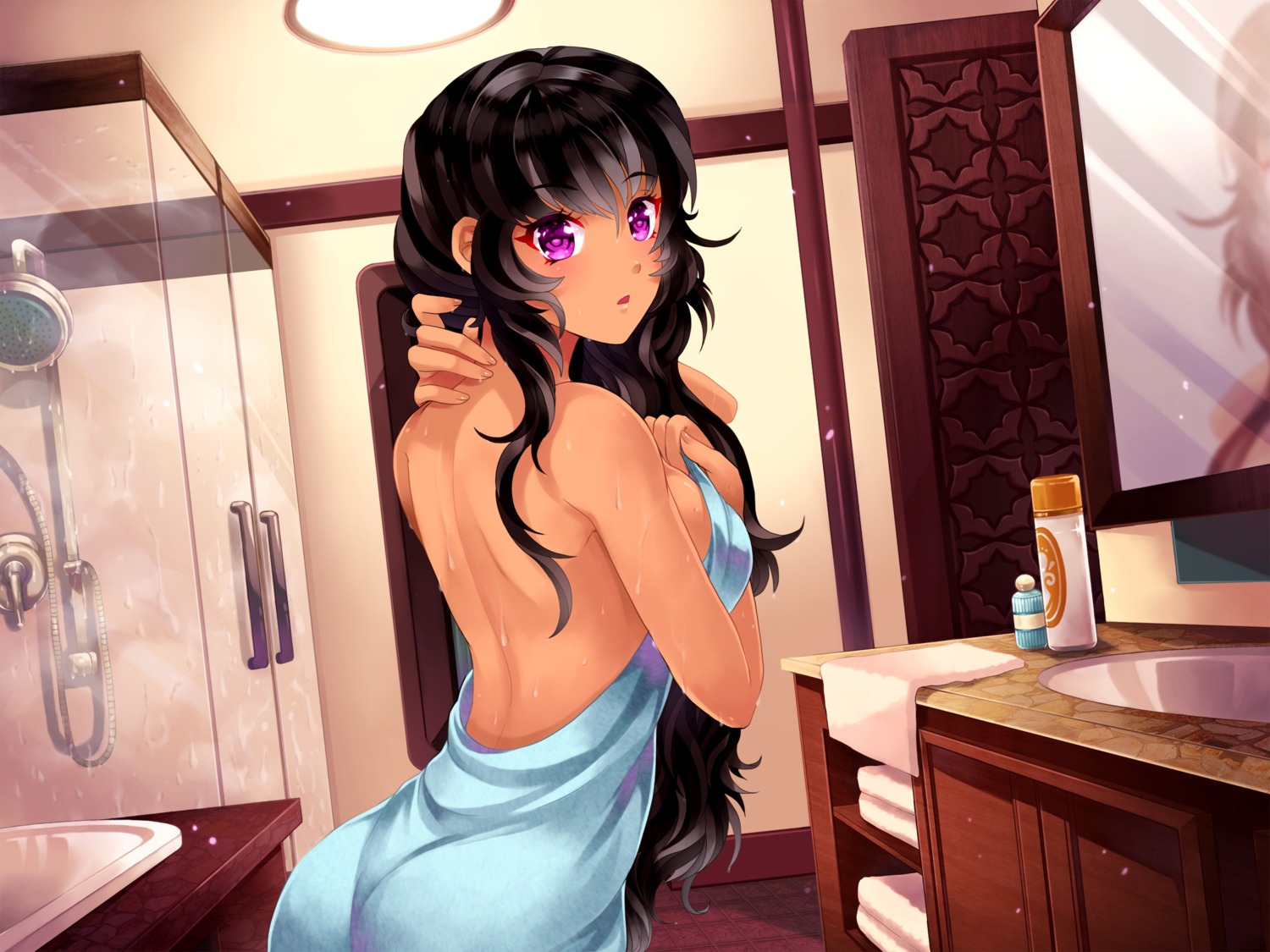 Ninamo Hunie Pop Kyanna Delrio Naked Towel Wet 319667 Yande Re